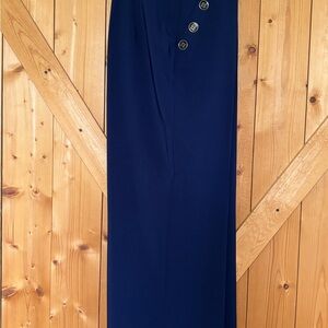 Torrid Navy Wide Leg Pants